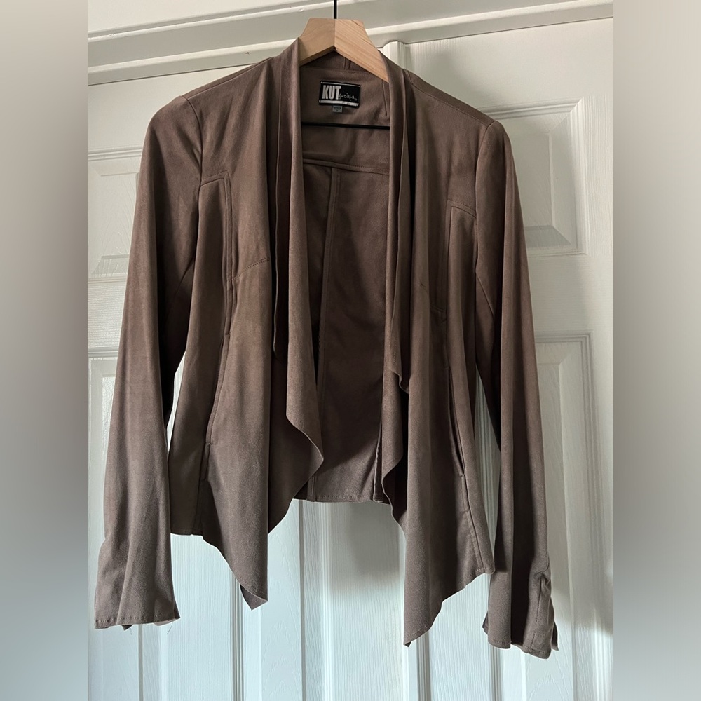 Kut Drape Front Jacket